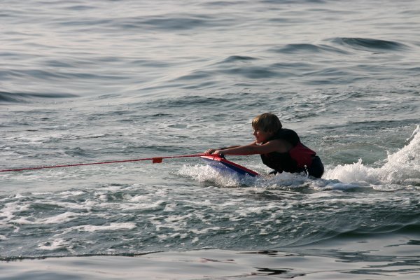 Matthew's turn to ride